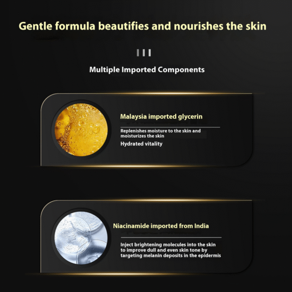 Nicotinamide Soft Transparent Foam Facial Cleanser