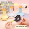 Shaped Mushroom Desktop Table Dust Sweeper