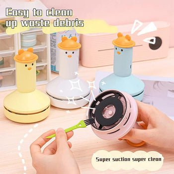 Shaped Mushroom Desktop Table Dust Sweeper