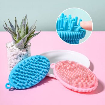 Soft Silicone Body Scrubber Brush